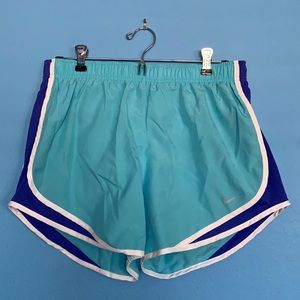 Light Blue Nike Tempo Dri-Fit Shorts in Size Large